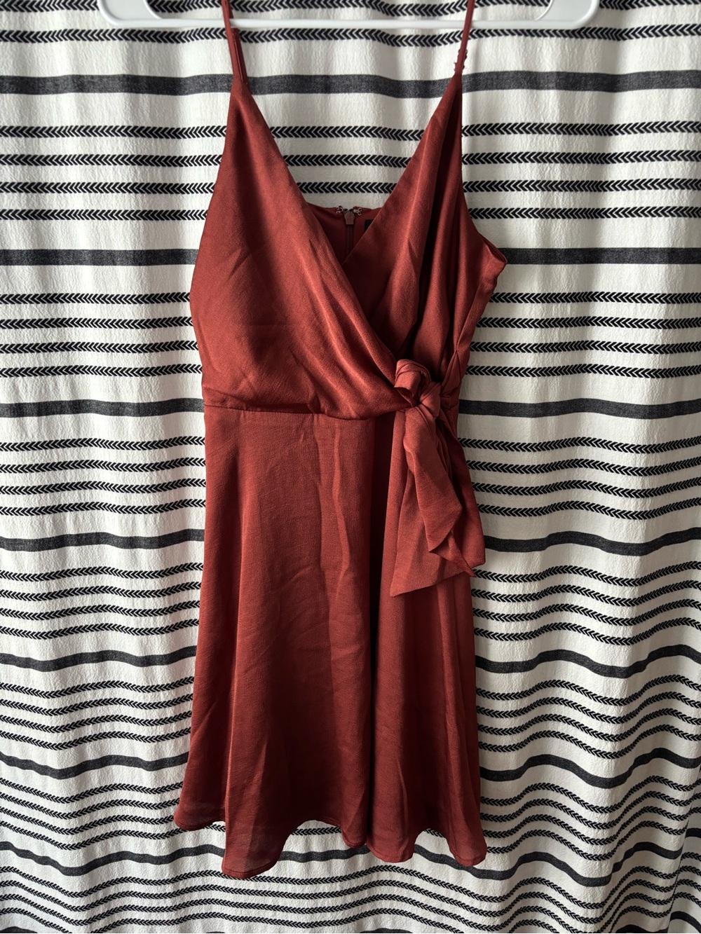 Express Wrap Mini Dress